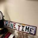 Vintage Super Dad Street Sign Wall Decor Metal Tin Signs for Bar Home Bedroom Garage (15.75L" x 3.94W")