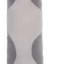 Cute Cat Plush Long Body Pillow Soft Cartoon Stuffed Animal Doll, Kawaii Cat Plushie Toy Pillow Gifts for Kids, Girls & Girlfriend (Gray, 19.7 Inch)