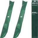 UDC Parts 139775 Lawn Mower Blades Replacement for Husqvarna 42 Inch YTH18542 YTH1542XP YTH22V42 YTA18542 YTH1842 Craftsman LT1000 LT2000 594893101 Poulan PBA195H42LT 532139775/2 Pack Mulching Blades