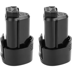 2 Pack 3000mAh Li-ion Replacement Batteries for Ridgid 12V Battery R82007 R82008 R82009 R82048 R82049 R86048 AC82008 AC82048 AC82049 AC82059 130188001 130219001 130446011