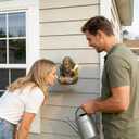 Bigfoot Bird Feeder, Garden Art Sculpture with Hidden Keyhole Hanger, Waterproof Outdoor Resin Statue for Tree/Wall Mount, Unique Wildlife Decor