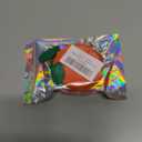 Cute Fruit Mini Coin Purse Keychain,Strawberry Cherry Leather Zipper Wallet Handbag Accessories For Women And Girls (Oranges)