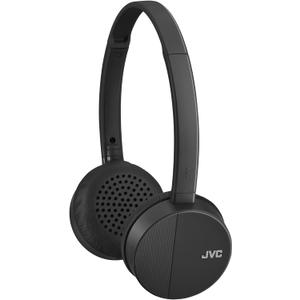 JVC HA-S23W Wireless Headphones - On Ear Bluetooth Headphones, Foldable Flat Design, 17-Hour Long Battery Life (Black)