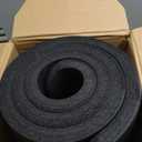 Amazon Basics Extra Thick Exercise Yoga Mat with Carrying Strap (Black)