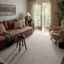 Loloi Amber Lewis Malibu Collection MAB-04 Beige/Dove 2'-3" x 7'-7" Runner Rug