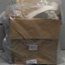 16.5 Inch Ivory No Shoulder Bumps No Mark Non-Slip Rubber Coated Contour Meta Hanger for Sweater T-Shirt Suit Coat Uniform with Pants Bar Pack of 20