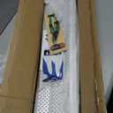 Gutter Guards 6 Inch Leaf Guard 32PCS 109FT Total Length, Quality Aluminum Leaffilter Gutter Guards DIY Leaf Guard Protection Includes Screws, Scissors&Gloves