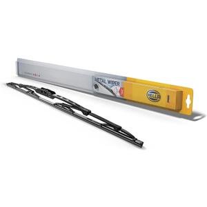 Hella Oe Quality 24 Inch All Seasons Streak-Free Rubber Standard Wiper Blade (Single Blade) fits select BMW Chevrolet Chrysler Dodge Ford GMC Hyundai Mazda Nissan Ram Toyota Volkswagen / 9XW398114024