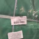 Windyun 200 Pcs Reusable Gift Bag Bulk 8 x 6 x 8 Inch Non Woven Shopping Bag with Handle Reusable Grocery Tote for Christmas Party (Forest Green)