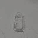 Glass Butter Dish with Cover, Clear Crystal Butter Holder Tray with Lid for Countertop Refrigerator (7.9in)