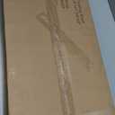 WELLAND 12" Deep Black Floating Shelves, Floating Wall Shelf, 47.24" L x 11.81" D x 2" T, Deeper Than Others, Black