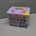 24 Colors Tie Dye Kit, Tie Dye Set for Kids, Pre-Filled Bottles, Non Toxic Permanent Fabric Dye Art Set, Easy DIY Fabric Art - Create Fun (24 Colors)