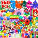 360 PCS Party Favors for Kids, Fidget Toys Pack, Party Toys, Birthday Gift, Treasure Box for Students Rewards, Goodie Bag Stuffers, Carnival Prizes,Pinata Filler, Bulk Toys for Classroom