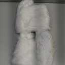 Forfoot Slipper Boots, Cozy Indoor Booties for Women, Fluffy Comfortable House Shoes Fuzzy Anti-Slip Boots Winter (Large, White Fur)