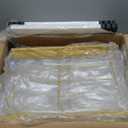 UNITSTAGE Shoe Rack with Coat Rack, 8 Tier Tall Shoe Storage Organizer with Hooks, 3-in-1, Wooden Top Shelf, Sturdy Frame, Metal Clothes Hanger Stand for Entryway, Closet, Gold