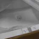 Lordear Vessel Sink Rectangle 19 Inch Bathroom Sink,Rectangular Modern Above Counter Bathroom Sinks White 19x15 Inch Porcelain Ceramic Vessel Vanity Sink Art Basin