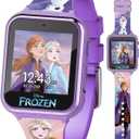 Disney Frozen II Kids Smart Watch - Touchscreen with Games, Camera, Step Counter, Alarm, Timer, and Printed Silicone Strap - Fits Wrists 5.5" to 8.0"