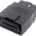 Full 16 Pin OBDII Male to Female Connector Adapter OBD2 Saver Tool for Car Repair Shop or Testing Institution