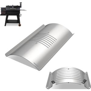 Flame Broiler Kit for Pit Boss 820, PB850 Series Pellet Grills, Slide Cover and Bottom for Pit Boss Smoker PB820FB PB820FBC PB820PS1 PB820S PB820SC PB820XL Parts