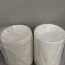 ECOLipak 20 OZ 150 Count Paper Bowls, Disposable Compostable Large Soup Bowl, Heavy Duty Bagasse Bowls for Family Lunch, Dinner Meals, Camping, Party (White)