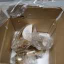 Quoowiit Ceramic Couple Sculptures for Home Decor, Abstract Lover Statue for Shelf, Office, Living Room, Bedroom Decorations, Gifts for Anniversary, Valentine's Day, Birthday (Gold)