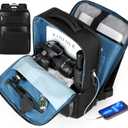 NEWHEY Laptop Backpack for Men Women 15.6 inch Business Computer Backpack Flight Approved with USB Charger Waterproof Travel Backpack Carry on Backpacks Daypack for Work College Office