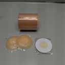 Hopkost Boob Tape Breast Lift Tape for Large Breasts with 2 Pcs Nipple Covers Invisible Boobtape for A-G Cup(Beige,3 in)