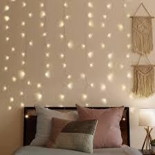 Cascading Curtain String Lights