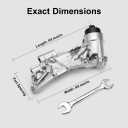 12992593 Aluminum Engine Oil Cooler Compatible with Chevy Aveo Cruze Limited Sonic Pontiac G3 Saturn Astra 1.6L 1.8L Raplace 12992593, 5650364, 25199751