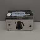 Elite Gourmet EKT3001 1L Digital Water Kettle, 304 Stainless Steel Interior, Programmed Temperatures, Keep Warm Function, Cordless, 360 Base, Auto Off & Audible Indicator, Matte Black (Copper)