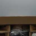 Ceiling Fans with Lights and Remote, 20" Modern Low Profile Ceiling Fan with Light, 2700K-7000K Stepless Dimming Fandelier Flush Mount Led Fan Light and 6 Wind Speeds for Bedroom(Black)