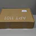 APT 1101 Food Dispenser 2L | Kitchen Organizers and Storage | Food Containers & Cereal Dispenser for Pantry Organization And Storage Container | Cereal, Rice, Flour, Snack (Glass, 2)