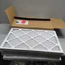 Amazon Basics 14x20x1 Air Filter, MERV 8 AC Furnace Filters, Allergy Control, Electrostatic, Removes Dust Pollen and Lint, 6-Pack (Actual Size: 13.75" x 19.75" x 0.75")