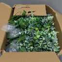 Dolicer 10 Pack Eucalyptus Garland, 60FT Faux Eucalyptus Greenery Garland, Artificial Eucalyptus Leaves Vine, Fake Hanging Eucalyptus Garlands Wedding Backdrop Arch Wall Table Party Decor (Grey Green)