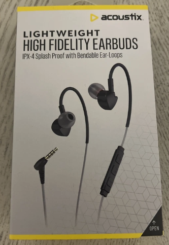 High Fidelity Earbuds Lightweight Wired Headphones Mic Remote Noise Reduction