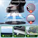 pop-tech Car Phone Mount for Pop Socket: Suction Cup Cell Phone Holders for Automobile Dashboard Windshield Window - Dash Mounted Cellphone Stand Black Fits Thick Socket Wallet Grip for iPhone Samsung