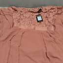 Miusol Women's Elegant Floral Lace Formal V Neck Bridesmaid Party Dress (Pink, M)
