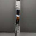 Reinforced 42" Extra Tall Pet Gate 55" Wide Retractable Baby Gate with Support Rods - Retractable Dog Gate Indoor/Outdoor Retractable Gate, Bottom Anti-Escape Tall Dog Gates for Doorways, Black