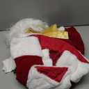 Mayper Santa Claus Costume for Men - 9Pcs Deluxe Adult Suit | Velvet Outfit for Xmas Cosplay