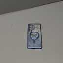 AIGOMARA Phone Case Made for Samsung Galaxy S25 Ultra [Wireless Charging Compatible] Butterfly Design Soft TPU Glitter Bling Case Shockproof Anti-Scratch Phone Cover for Women - Blue