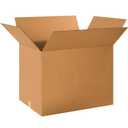 Box USA Shipping Boxes 24"L x 18"W X 18"H 10-Pack Heavy-Duty Corrugated Boxes for Moving, Shipping, Mailing, Packing, Packaging and Storage