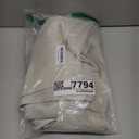 DWCN Blackout Curtains Thermal Insulated, Energy Saving & Noise Reducing Bedroom and Living Room Curtains, Ivory, W 52x L 45 Inch, Set of 2 Rod Pocket Curtain Panels