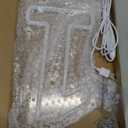 Planzo 1 One Led Neon Sign Light 1th One Year Old Birthday Baby Cave Backdrop Bedroom Desk Table Wall Sign Decor Banner Wedding Party Decor Gifts Hold Base USB 9.84"x6.3"