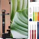 New OLED Display Compatible with Moto Edge+ 2023 Edge Plus 2023 & Edge 40 Pro [6.67"] Touch Screen Digitizer Assembly Replacement with Upgraded Repair Tools Kit