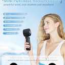 4 in 1 Portable Handheld Turbo Fan, 9000RPM High-Speed Mini, 180 Foldable, 1-100 Speeds, Up to 15H Use, 5000mAh Battery, Powerful Personal Cooling, Hand Held Fan for Travel, Indoor & Outdoor