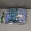 SCRUBIT Reusable Sponges for Dishes - 12 Pack Microfiber Sponges Kitchen Dish Scrubber, Machine Washable & Non-Scratch Scrubbers (Blue)