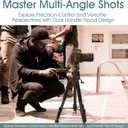 Ubeesize 74Inc Dual Handle Camera Tripod SR74