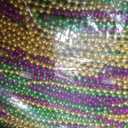 Fun Express Mardi Gras Beads Bulk 1000 Pack - Premium Purple Gold Green Bead Necklaces for Carnival Decorations, Parade Throws & Party Favors | Professional Grade Plastic Beaded Necklaces for Adults, Small