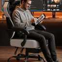 GTPLAYER Gaming Chair for Adults, Ergonomic Big & Tall Chair, Jet Black