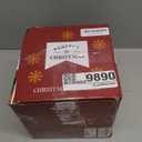 Set of 4 Christmas Lighted Gift Boxes, Pre-lit Light up Present Set with Different Sizes for Holiday Indoor Outdoor Decorations - Battery Operated(Warm White)